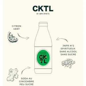 JNPR Les Autres Boissons<CKTL Moscow Mule sans alcool,