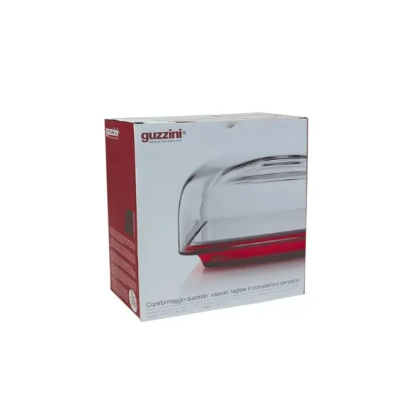 GUZZINI Les Plateaux À Fromage<Cloche à fromage carrée Gocce,