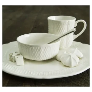GIEN FRANCE Les Assiettes Dessert<Coffret 4 assiettes à dessert Pont aux Choux, Faïencerie de Gien