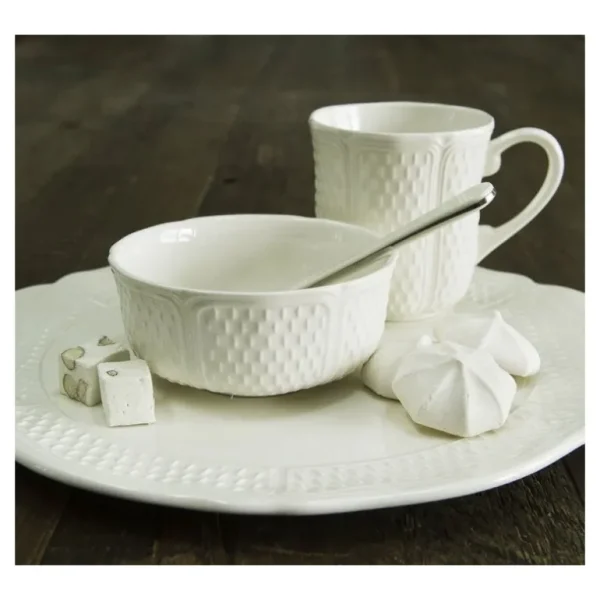 GIEN FRANCE Les Assiettes Dessert<Coffret 4 assiettes à dessert Pont aux Choux, Faïencerie de Gien