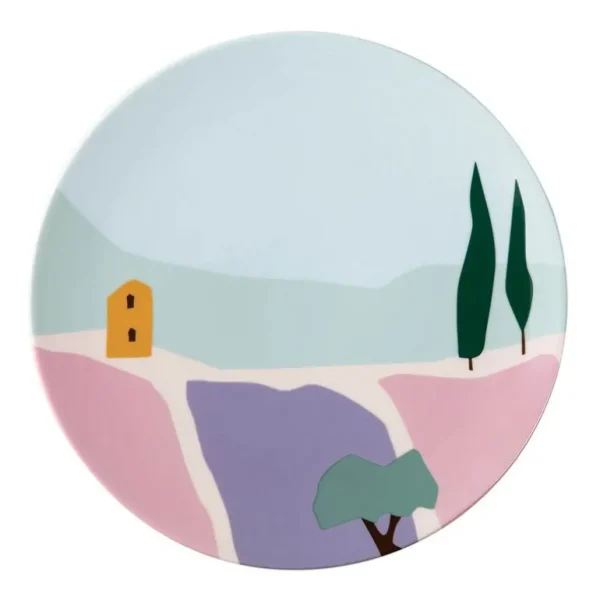 Degrenne Paris Les Assiettes Dessert<Coffret 6 assiettes à dessert Destination Sud,