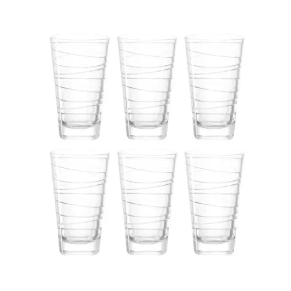 LEONARDO Chopes Et Gobelets<Coffret 6 chopes Vario transparent 28 cl, Léonardo