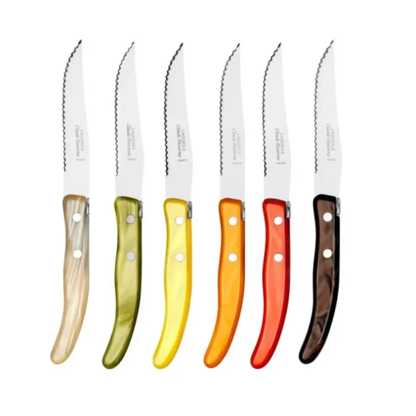 DOZORME Couteaux<Coffret 6 couteaux à steak Berlingot Automne, Claude