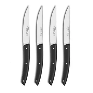 DOZORME Couteaux<Coffret 4 couteaux à steak Le Thiers® Noir Mat, Claude