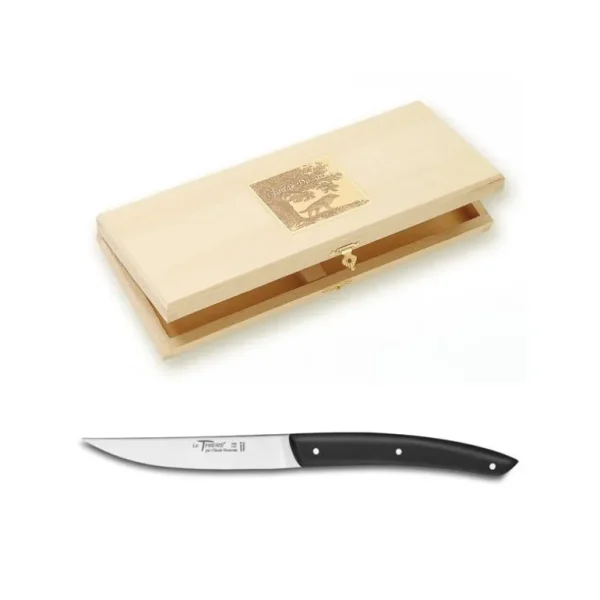 DOZORME Couteaux<Coffret 4 couteaux à steak Le Thiers® Noir Mat, Claude