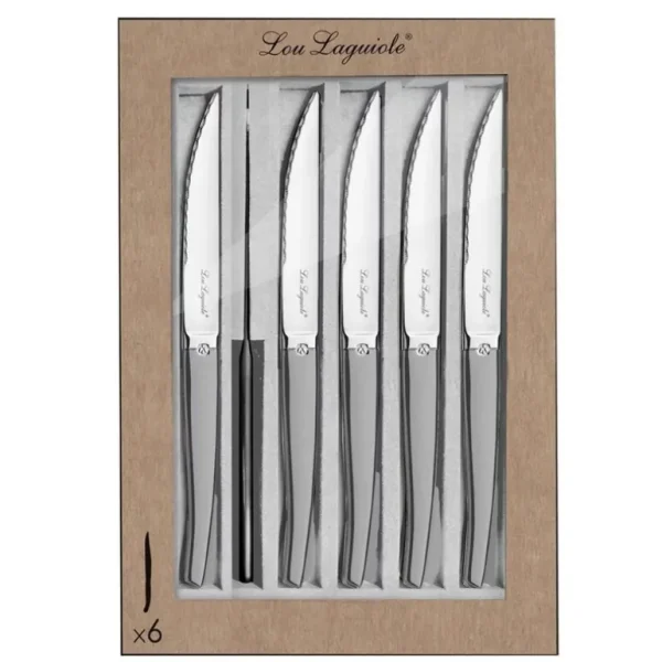 AMEFA Couteaux<Coffret 6 couteaux Jet Brillant Lou Laguiole®,