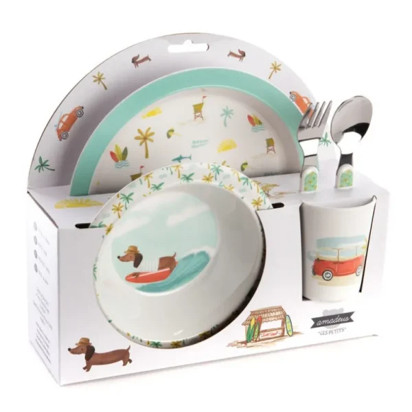 Enfant Amadeus Les Petits La Vaisselle Pour Enfant<Coffret 5 pièces Marcel,