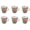 Table Passion Bols, Mugs Et Tasses<Coffret 6 tasses 17 cl Cottage,