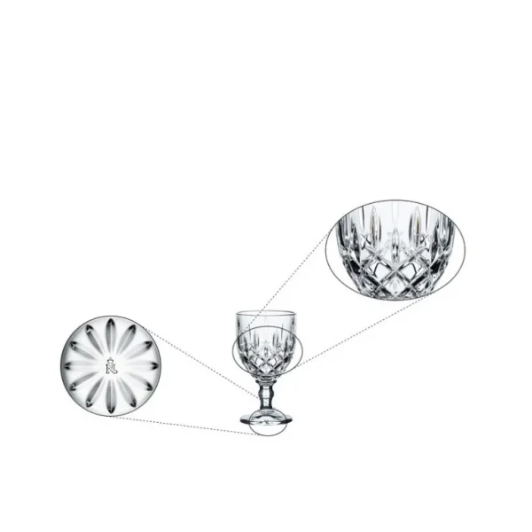 NACHTMANN Verres Digestif<Coffret 4 verres à liqueur Noblesse,