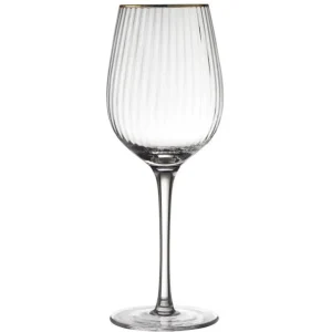 LYNGBY GLAS Verres À Vin<Coffret 4 verres à vin 40 cl Palermo Gold,