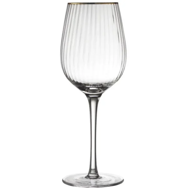 LYNGBY GLAS Verres À Vin<Coffret 4 verres à vin 40 cl Palermo Gold,