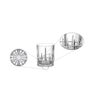 SPIEGELAU Verres Whisky Et Porto<Coffret 4 verres à whisky Perfect Serve DOF,