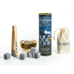 ONTHEROCKS Verres Whisky Et Porto<Coffret Bleu de Bretagne, ON THE ROCKS