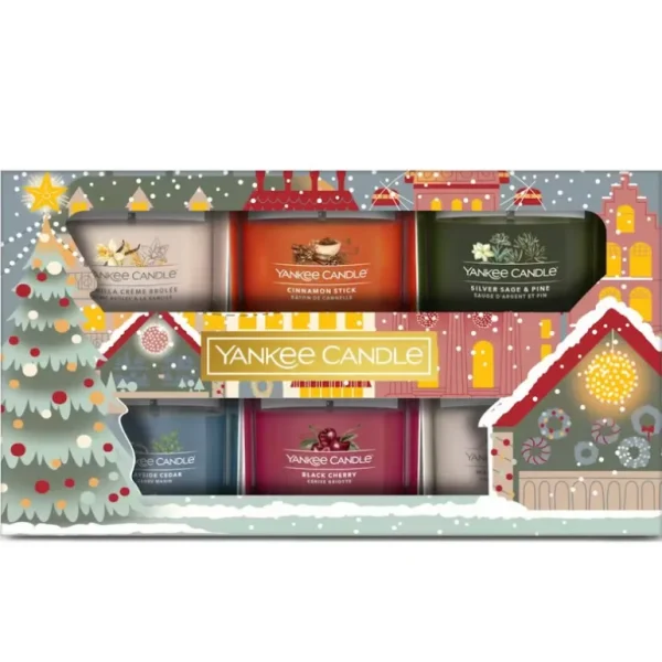 Yankee Candle Bougies Parfumées<Coffret cadeau 6 mini bougies,