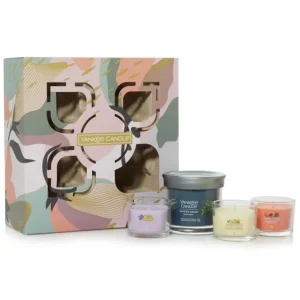 Yankee Candle Bougies Parfumées<Coffret de 4 bougies parfumées,