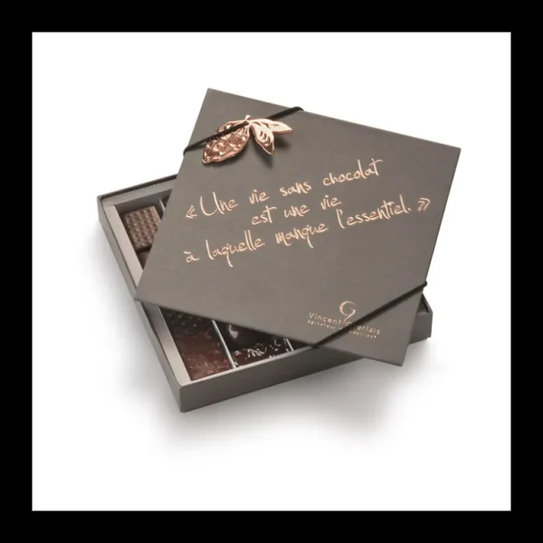 Vincent Guerlais Le Chocolat<Coffret de 23 chocolats Edition "Citation",