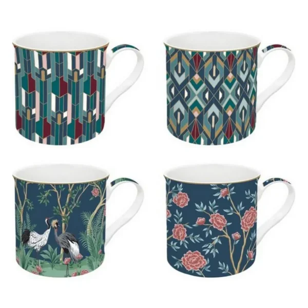 Easy life Bols, Mugs Et Tasses<Coffret de 4 mugs 30cl Mandalay,