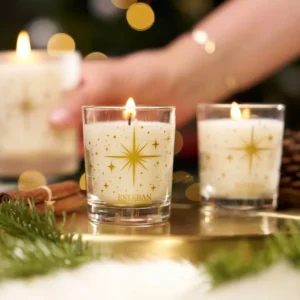 ESTEBAN Bougies Parfumées | Bougies Décoratives<Coffret duo de mini bougies Noël Sapin Exquis, Estéban