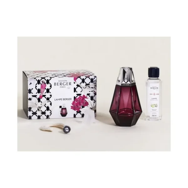 MAISON BERGER Diffuseurs De Parfum D'Intérieur<Coffret lampe Berger Prisme Grenat,