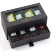 DAMMANN FRERES Les Thés Et Tisanes<Coffret thé 24H/24 coffret noir 2 tiroirs garni de 56 sachets, Dammann Frères