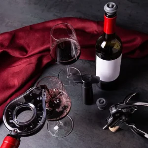 Vacu Vin Ustensiles Pour Le Vin<Coffret Vin Air Deluxe,