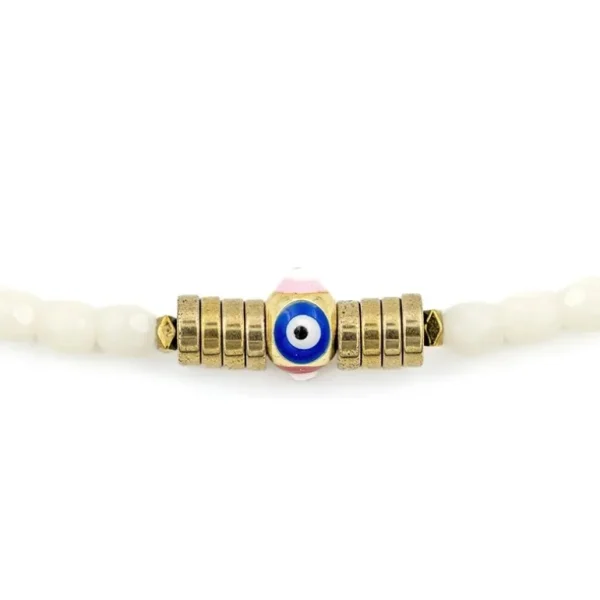 Têtes Blondes Les Bijoux<Collier et Bracelet 6 tours Nazar Vanille,