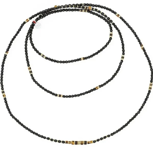 Têtes Blondes Les Bijoux<Collier et Bracelet 6 tours Léopard Brun,