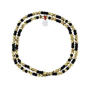 Têtes Blondes Les Bijoux<Collier ras du cou Maxine Hématite Gold,