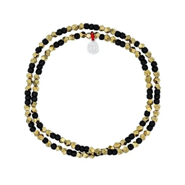 Têtes Blondes Les Bijoux<Collier ras du cou Maxine Hématite Gold,