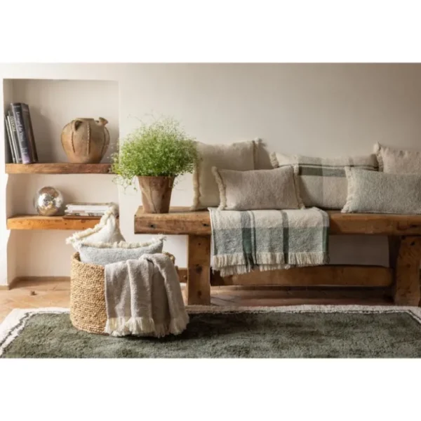VIVARAISE Coussins Et Rideaux<Coussin Chiné Jane Cacao,
