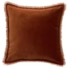 VIVARAISE Coussins Et Rideaux<Coussin Uni Fara Caramel,