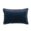VIVARAISE Coussins Et Rideaux<Coussin uni Fara Marine,