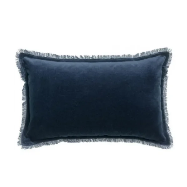 VIVARAISE Coussins Et Rideaux<Coussin uni Fara Marine,