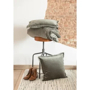 VIVARAISE Coussins Et Rideaux<Coussin uni Fara Thym,