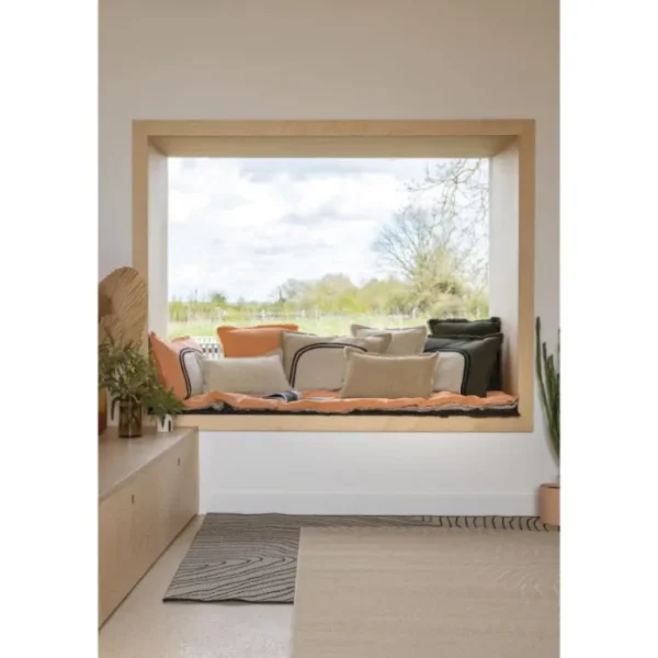 VIVARAISE Coussins Et Rideaux<Coussin Uni Laly Épice,