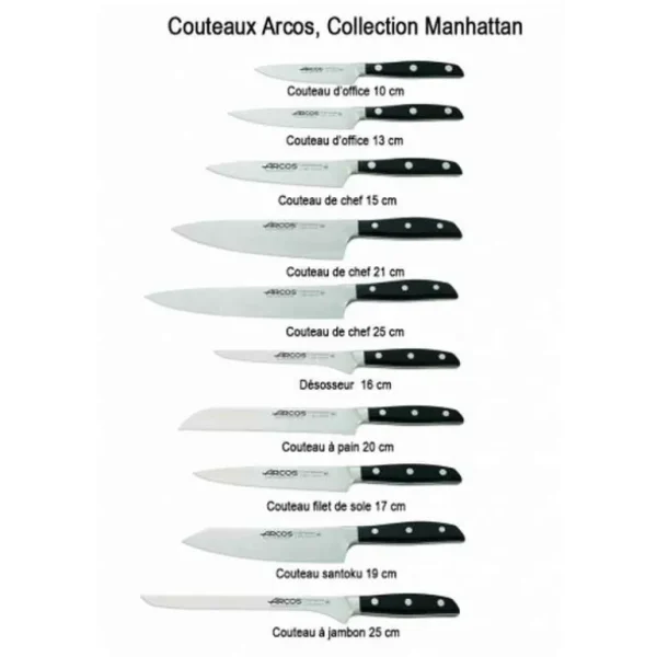 ARCOS Couteaux Professionnels<Couteau à pain 20 cm Manhattan,