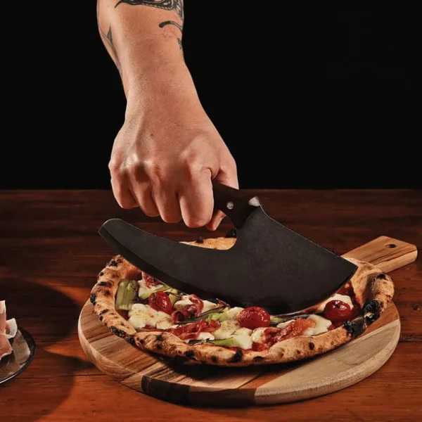 Tramontina Couteaux Professionnels | Planchas Et Accessoires<Couteau à pizza et à viande Viking Black Churrasco,