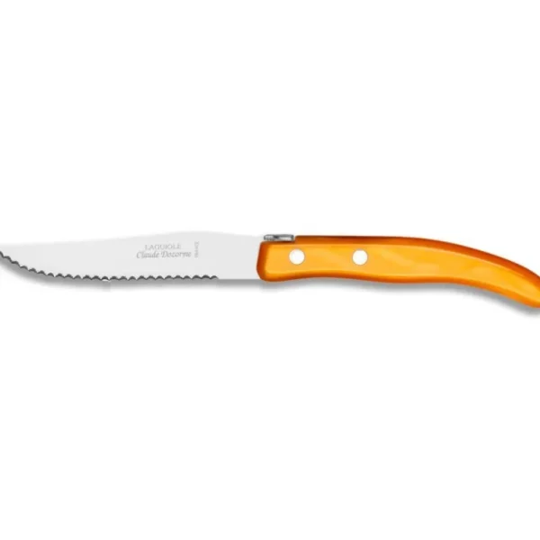 DOZORME Couteaux<Couteau à steak Berlingot Orange, Claude
