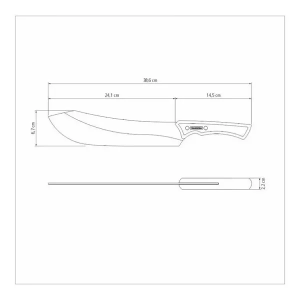 Tramontina Couteaux Professionnels | Planchas Et Accessoires<Couteau à viande Black Churrasco,