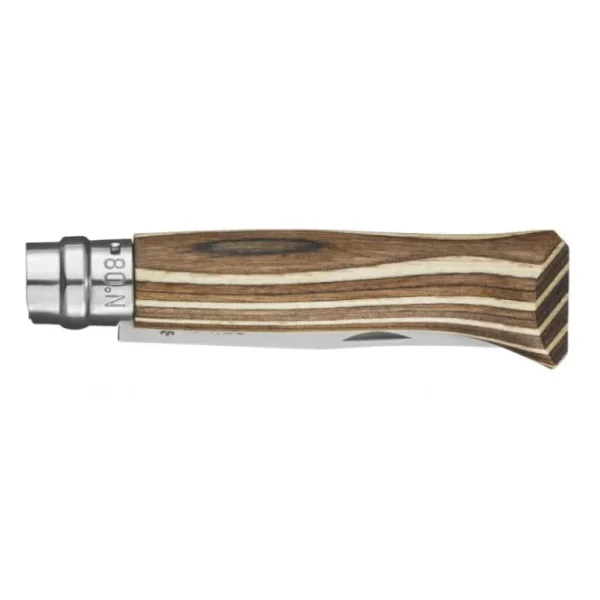 OPINEL Couteaux De Poche<Couteau N°8 Bouleau lamellé brun,