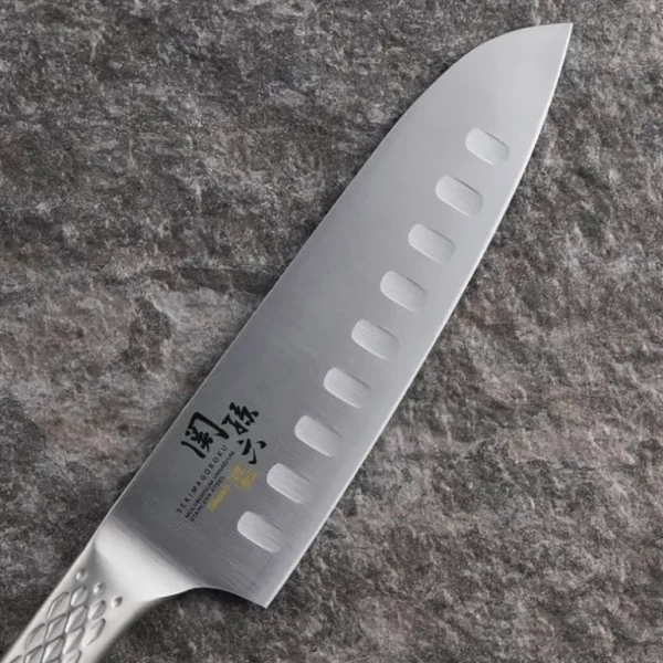 KAI Couteaux Japonais<Couteau Santoku alvéolé Seki Magoroku Shoso,