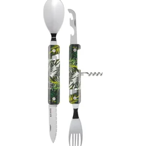 AKINOD Ustensiles Pour Le Pique-Nique | Boîtes Repas Et Accessoires<Couverts multifonctions 13H25 Jungle,