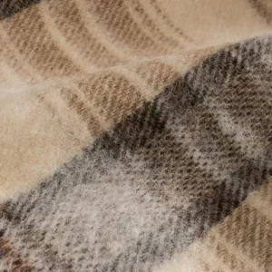 Toison d'Or Plaids Et Couvre-Lits<Couverture Taupe Avoriaz,