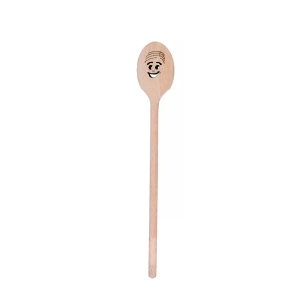 Patisse Ustensiles En Bois<Cuillère ovale en bois Smiley,