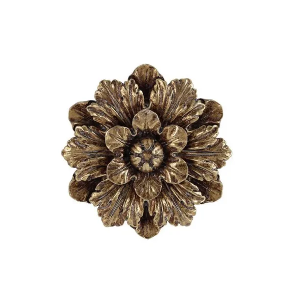 EMDE Décorations Murales<Décoration murale fleur dorée 13,5 cm, Emdé