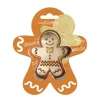 ScrapCooking Emporte-Pièce<Découpoir + embosseur bois Ginger,