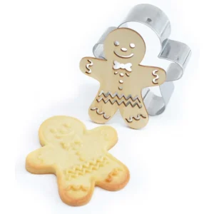 ScrapCooking Emporte-Pièce<Découpoir + embosseur bois Ginger,