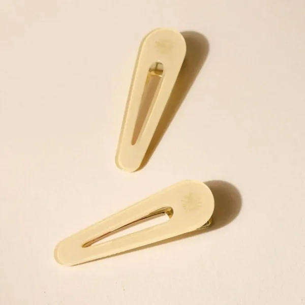 Bachca Les Accessoires<Deux Barrettes Ivoire,