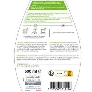 STARWAX Écologiques | Cuisine<Dégraissant express pour cuisines Soluvert 500 ml,