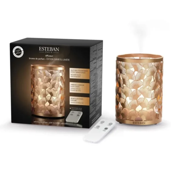 ESTEBAN Diffuseurs De Parfum D'Intérieur<Diffuseur brume Edition Cuivre & Lumière,